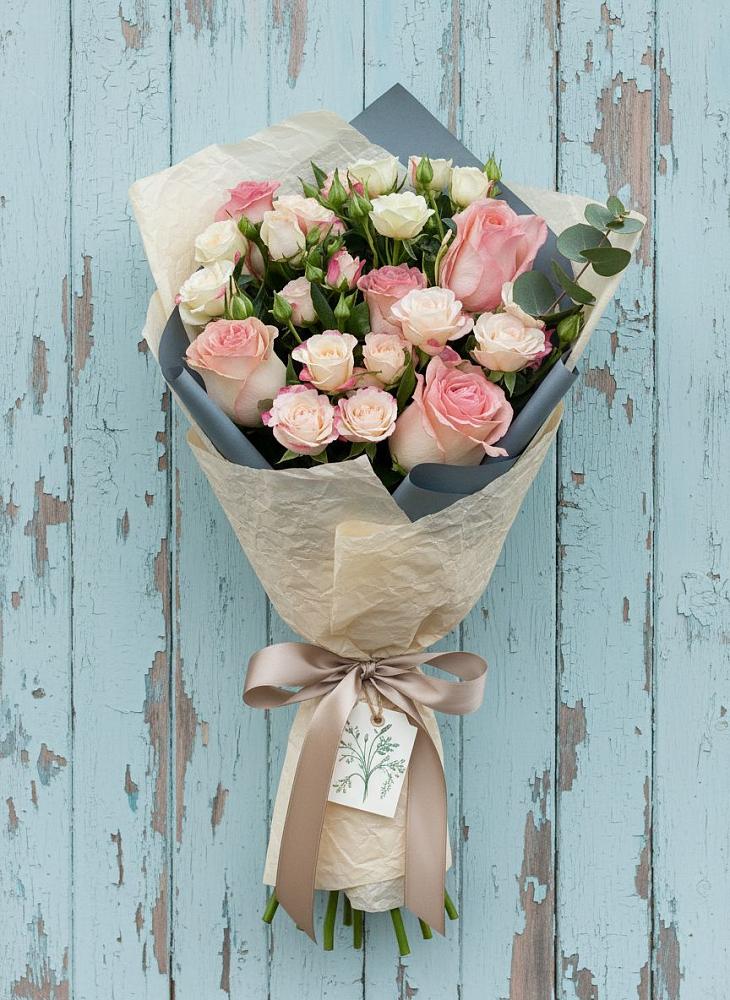 Букет цветов из: Розы в Старой Калитве