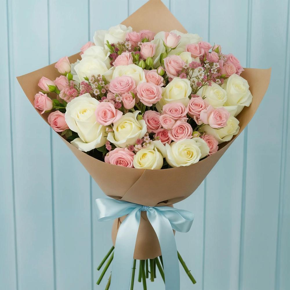 Букет цветов из: Розы в Старой Калитве