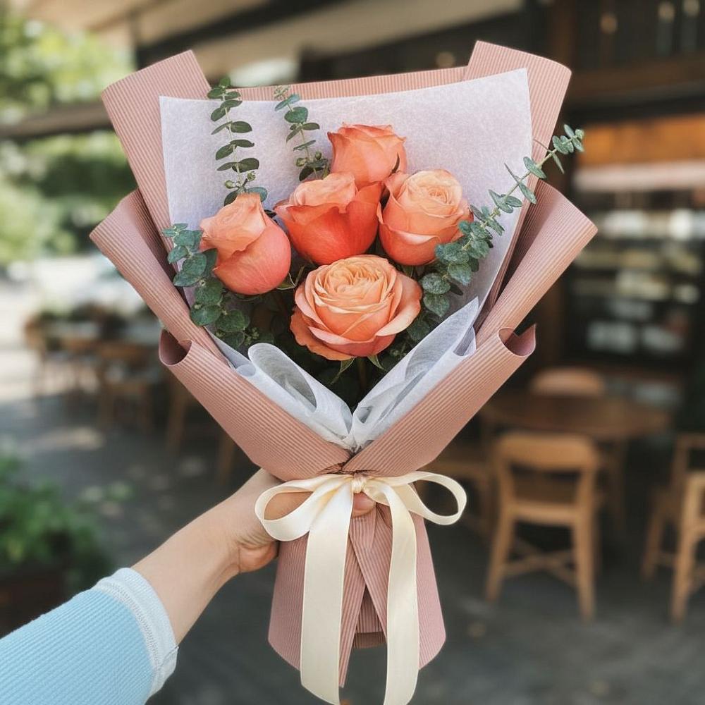 Букет цветов из: Розы в Старой Калитве