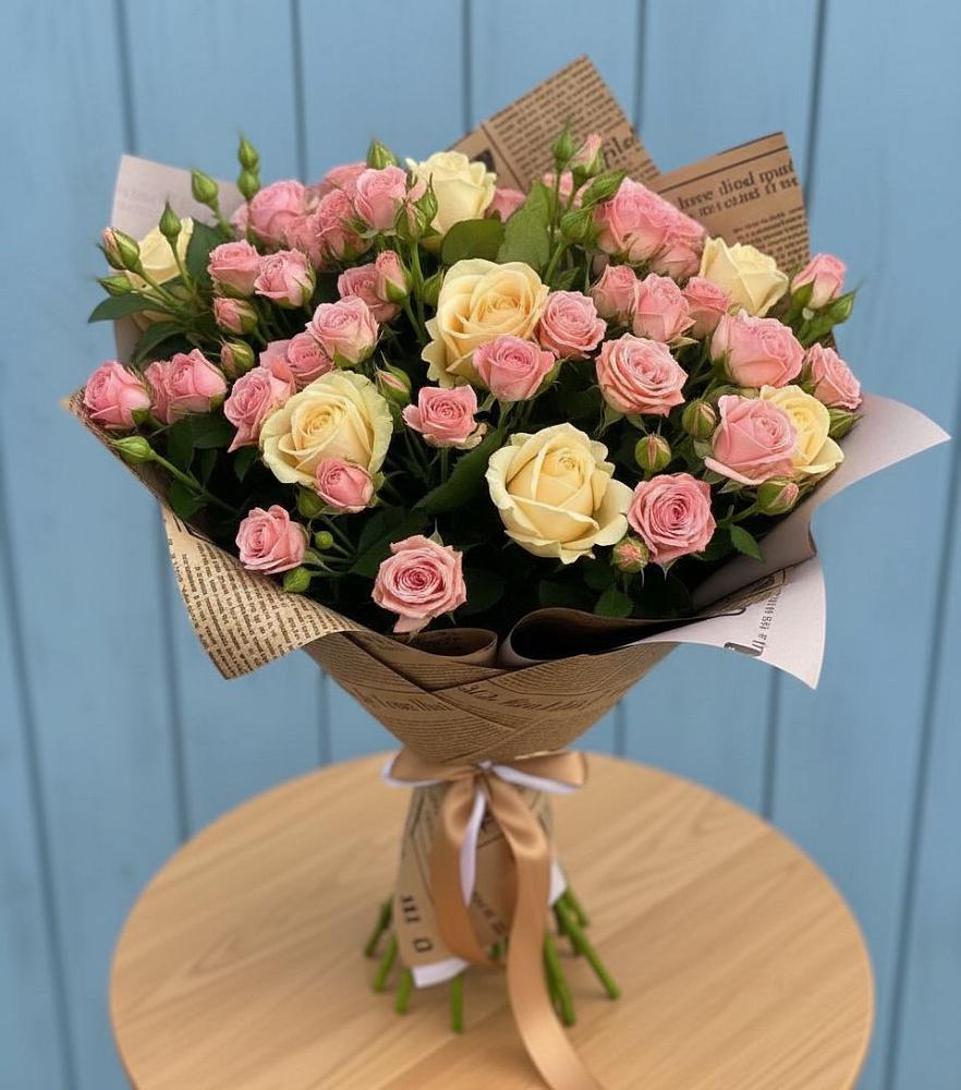 Букет цветов из: Розы в Старой Калитве