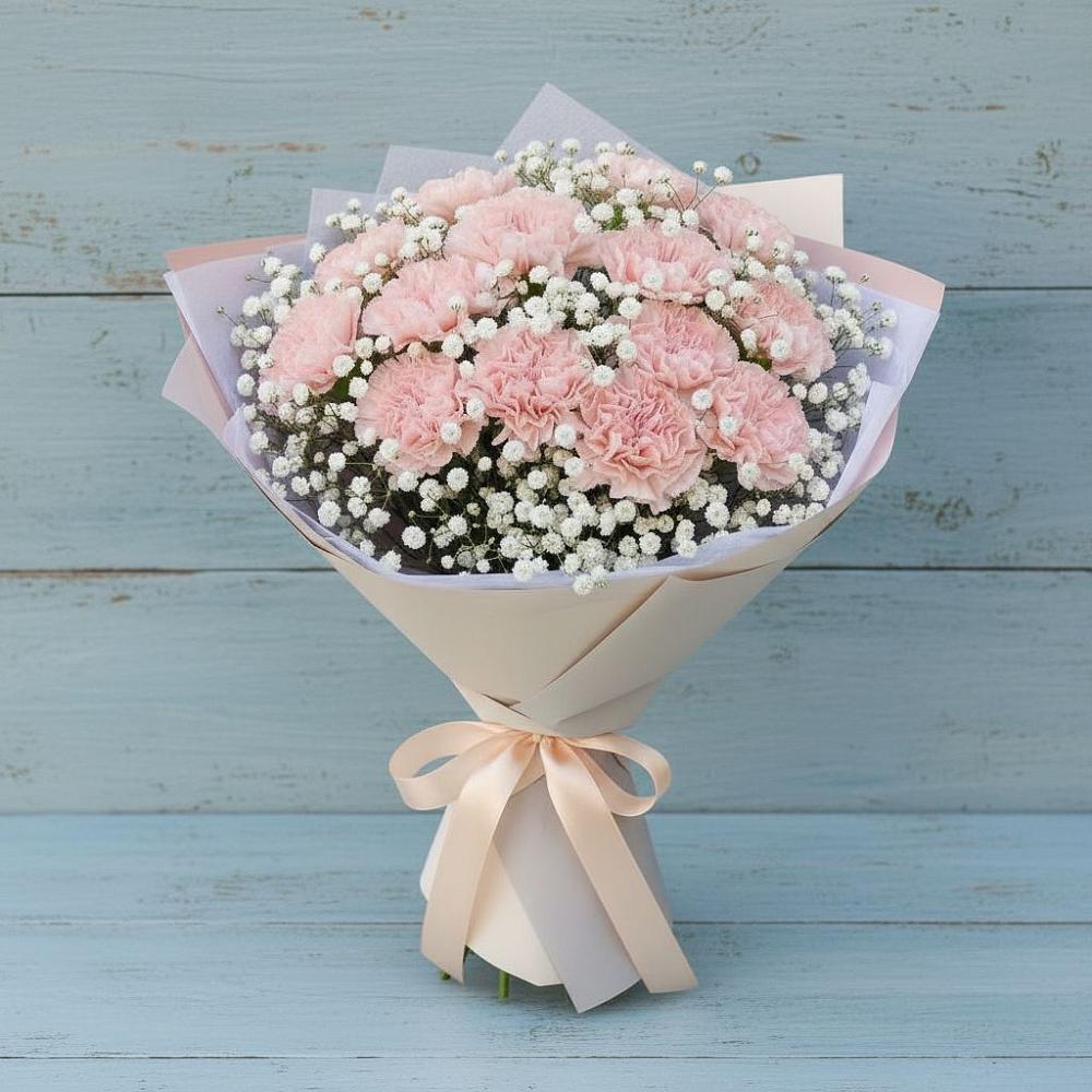 Букет цветов из: Гвоздики в Старой Калитве