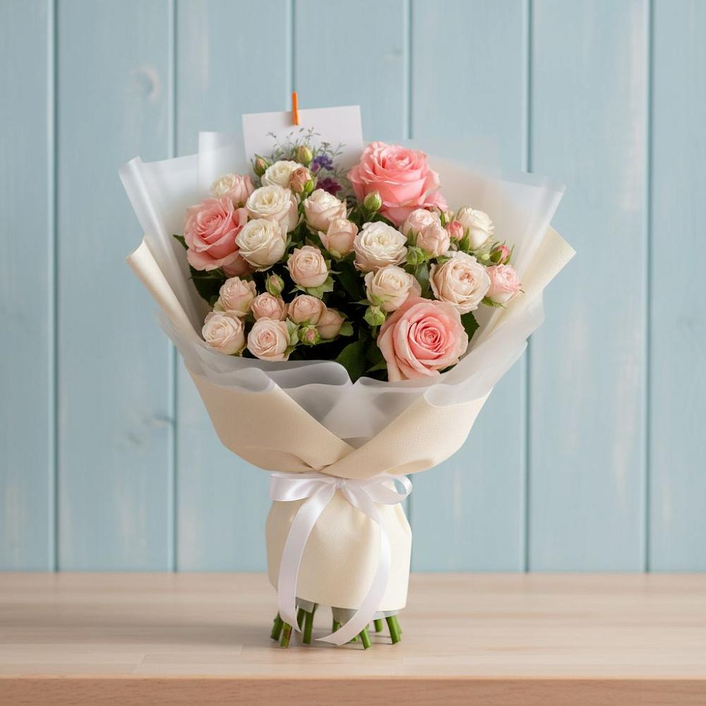 Букет цветов из: Розы в Старой Калитве