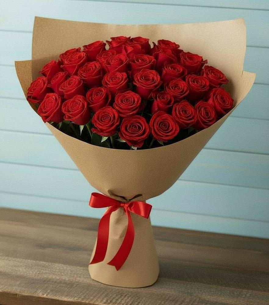 Букет Красные розы Милано в Старой Калитве