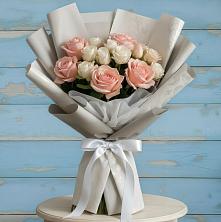 Букет цветов из:  Розы в Старой Калитве
