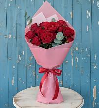 Букет цветов из:  Розы в Старой Калитве