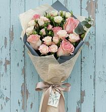 Букет цветов из:  Розы в Старой Калитве