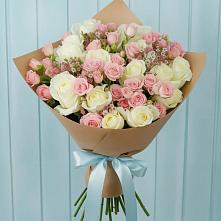 Букет цветов из:  Розы в Старой Калитве